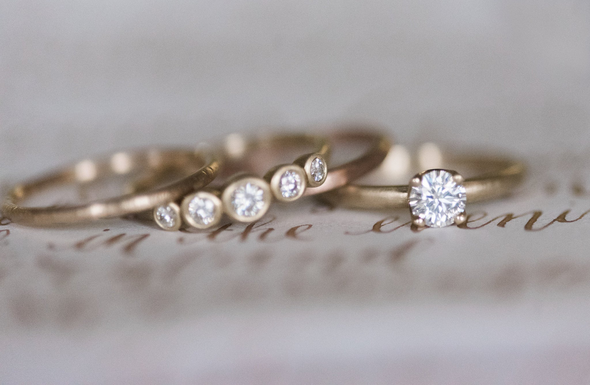 Rustic French and Fern Wedding