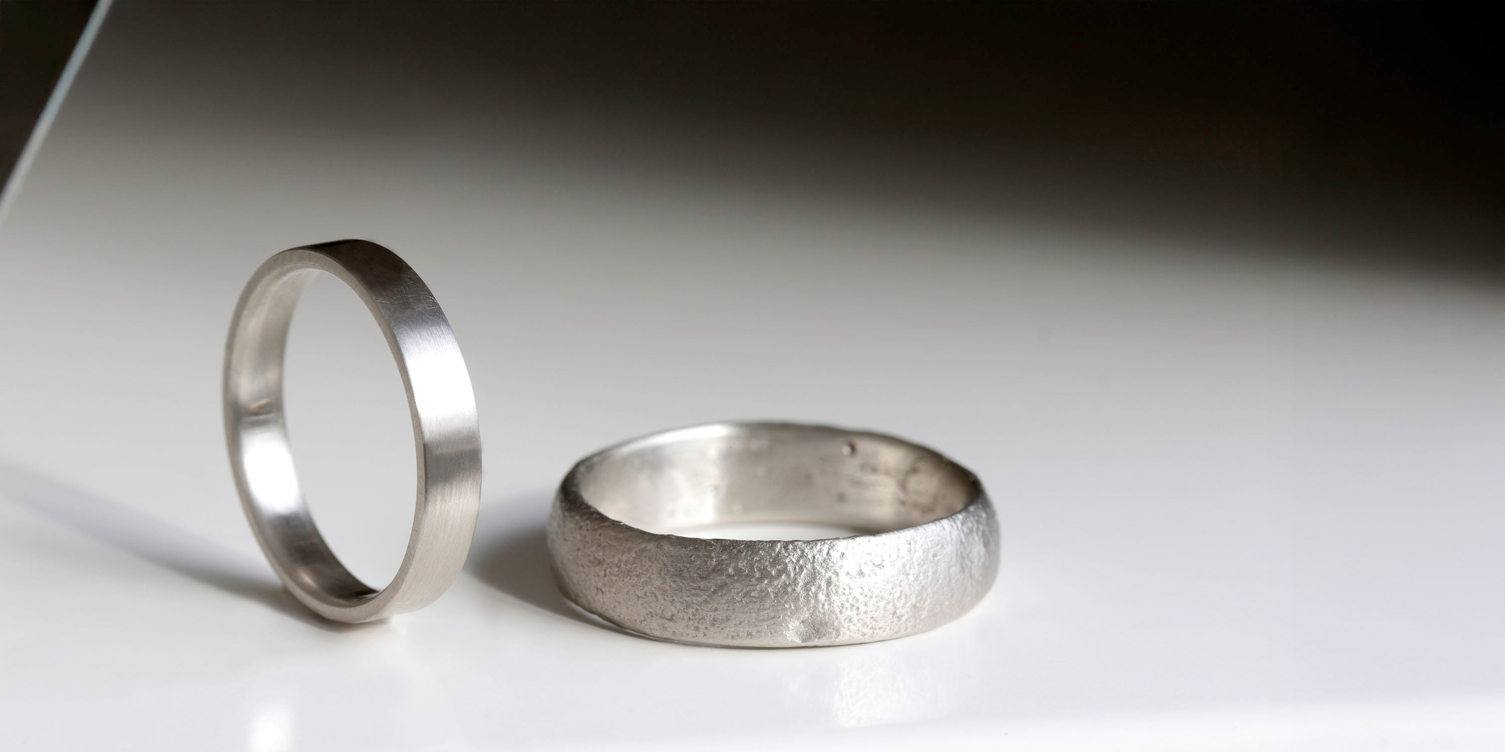 Wide Rings without Stones