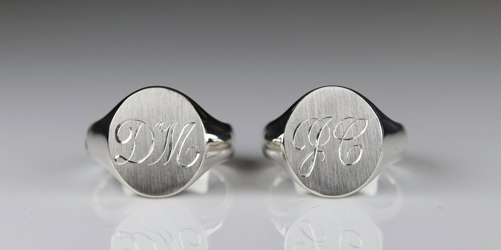 Engraved Signet Rings