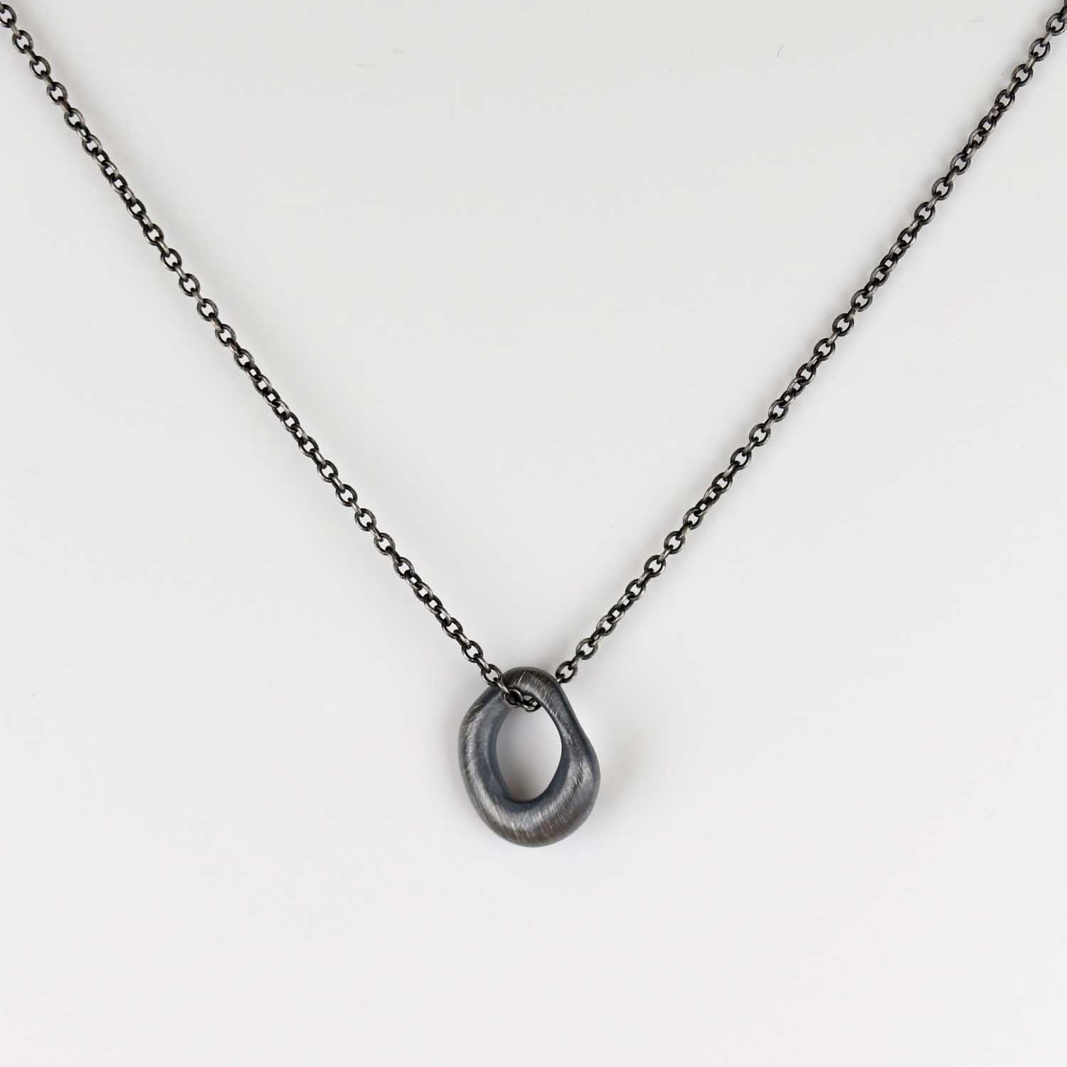 . Sterling Silver Circle of Love Pendant