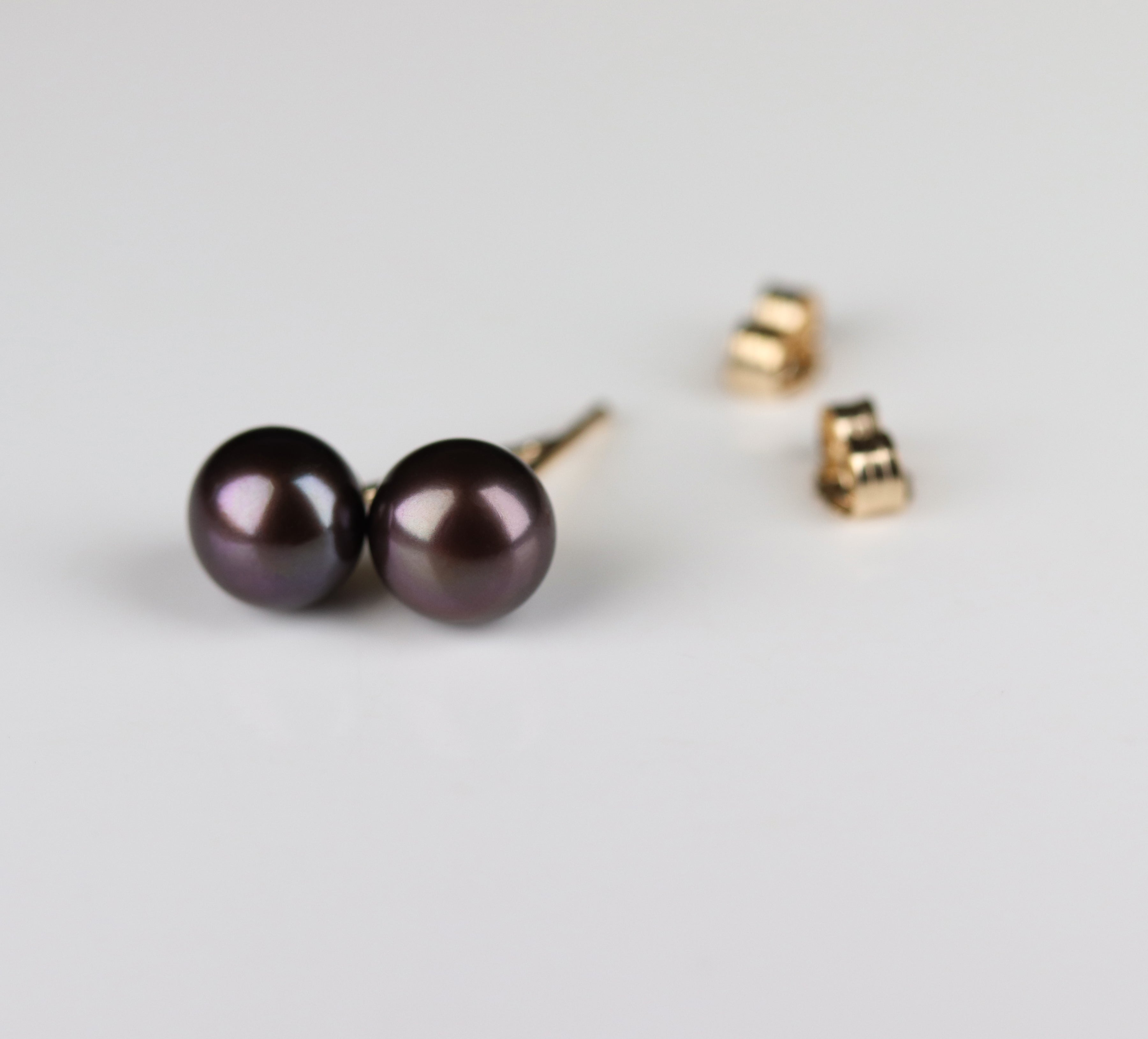 Pearl Stud Earrings