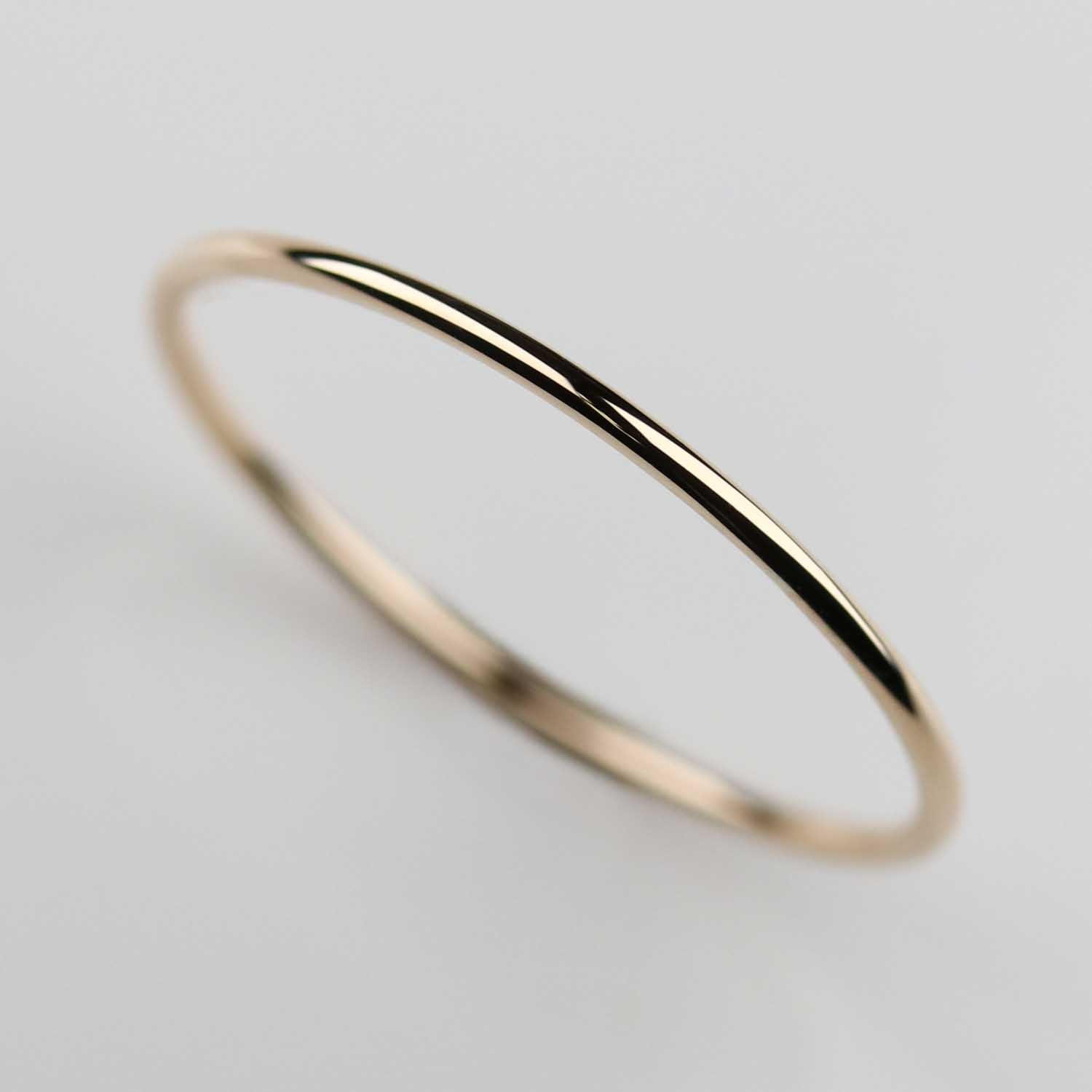1x1mm Round Stacking Ring