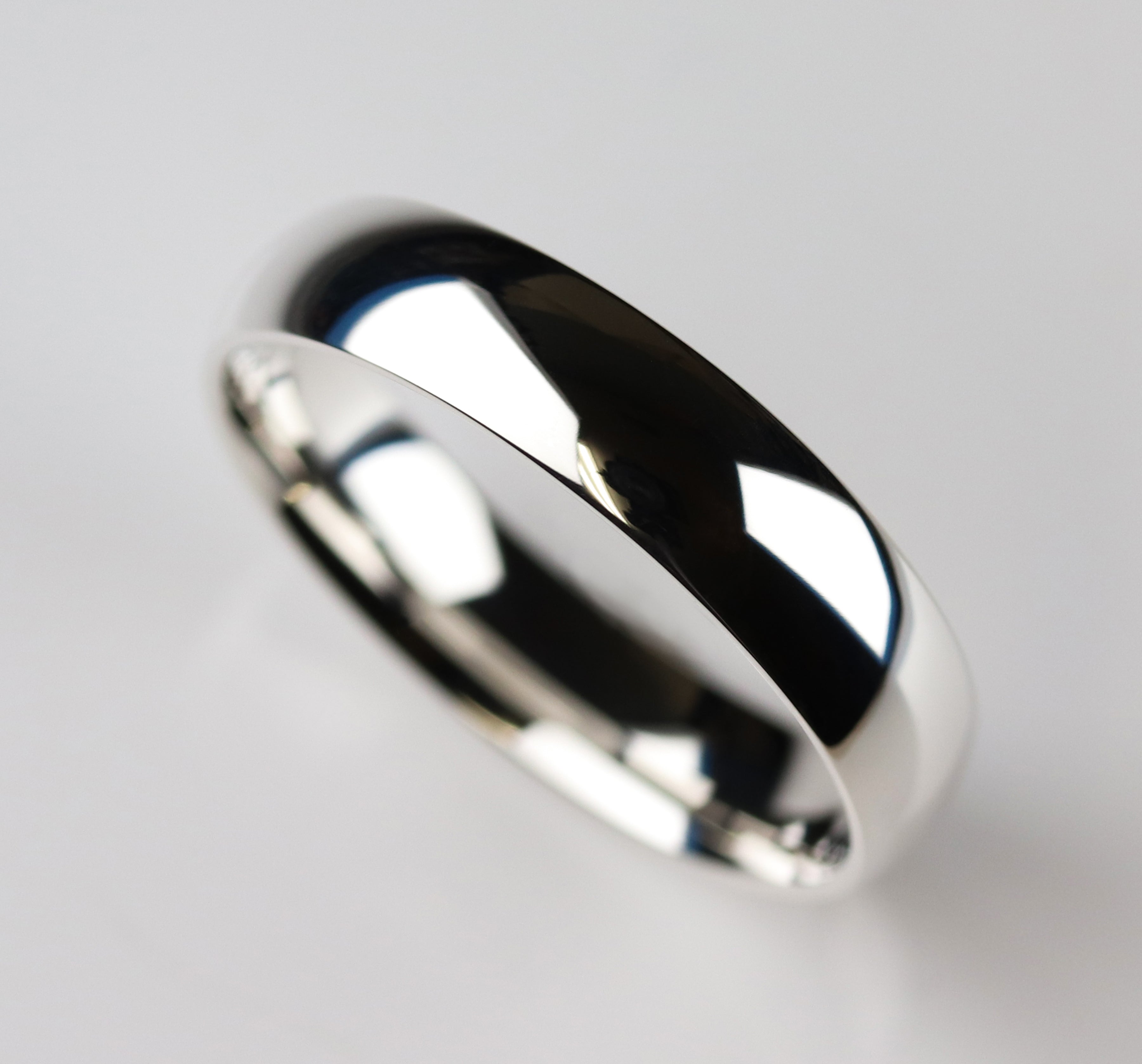 5mm Comfort-fit Classic Silver Proposal Band
