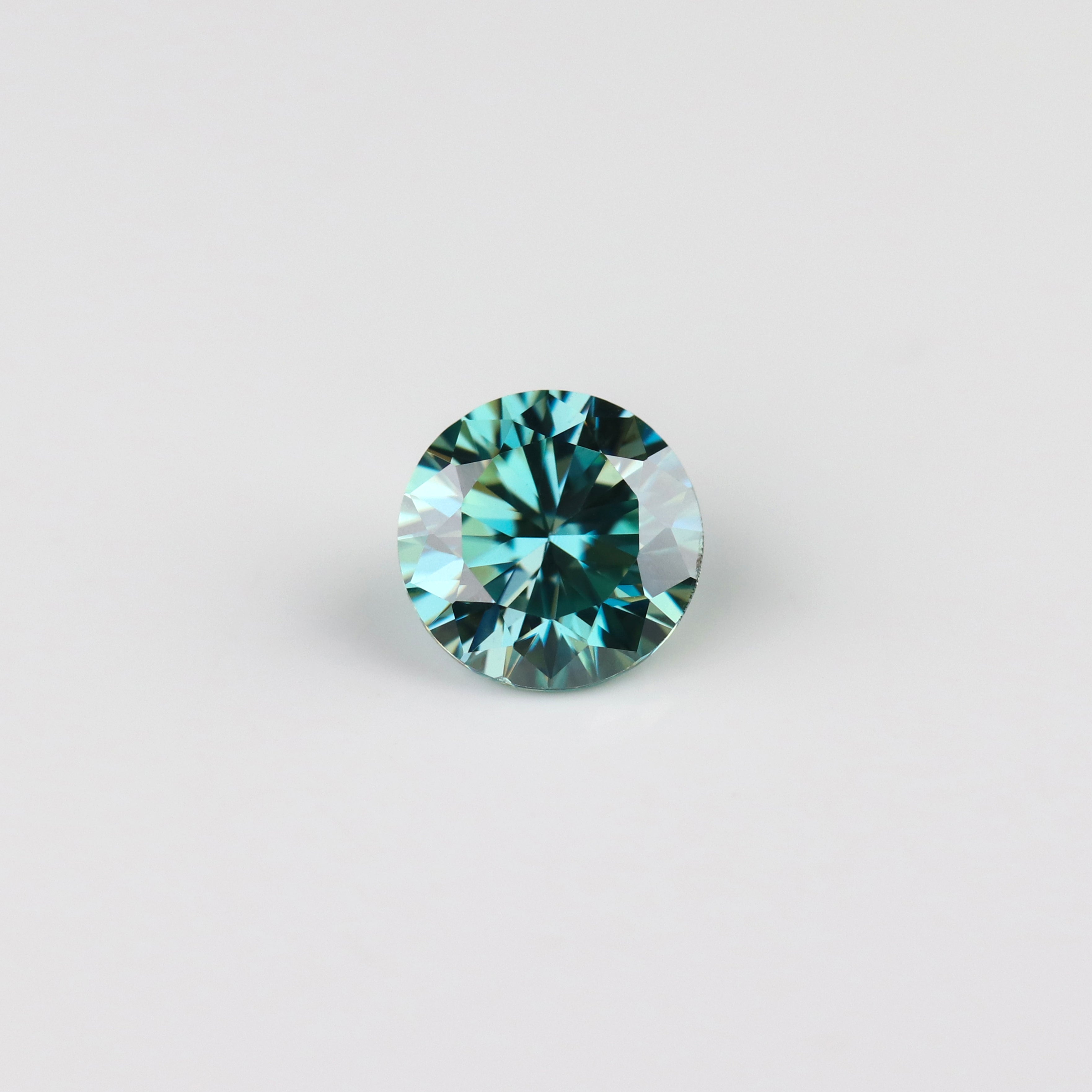 6mm Teal Moissanite - 117860