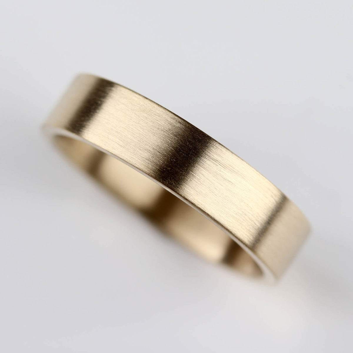 Wide & Comfort-fit Flat Band Ring