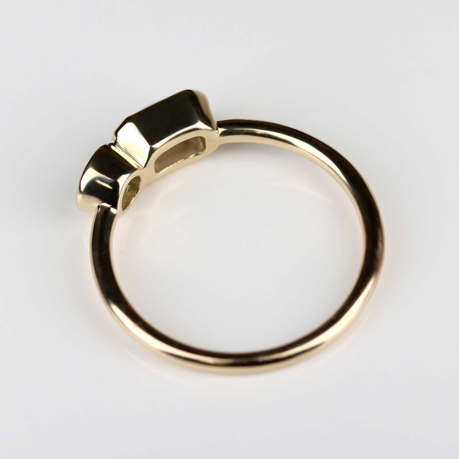 East West Toi et Moi Ring