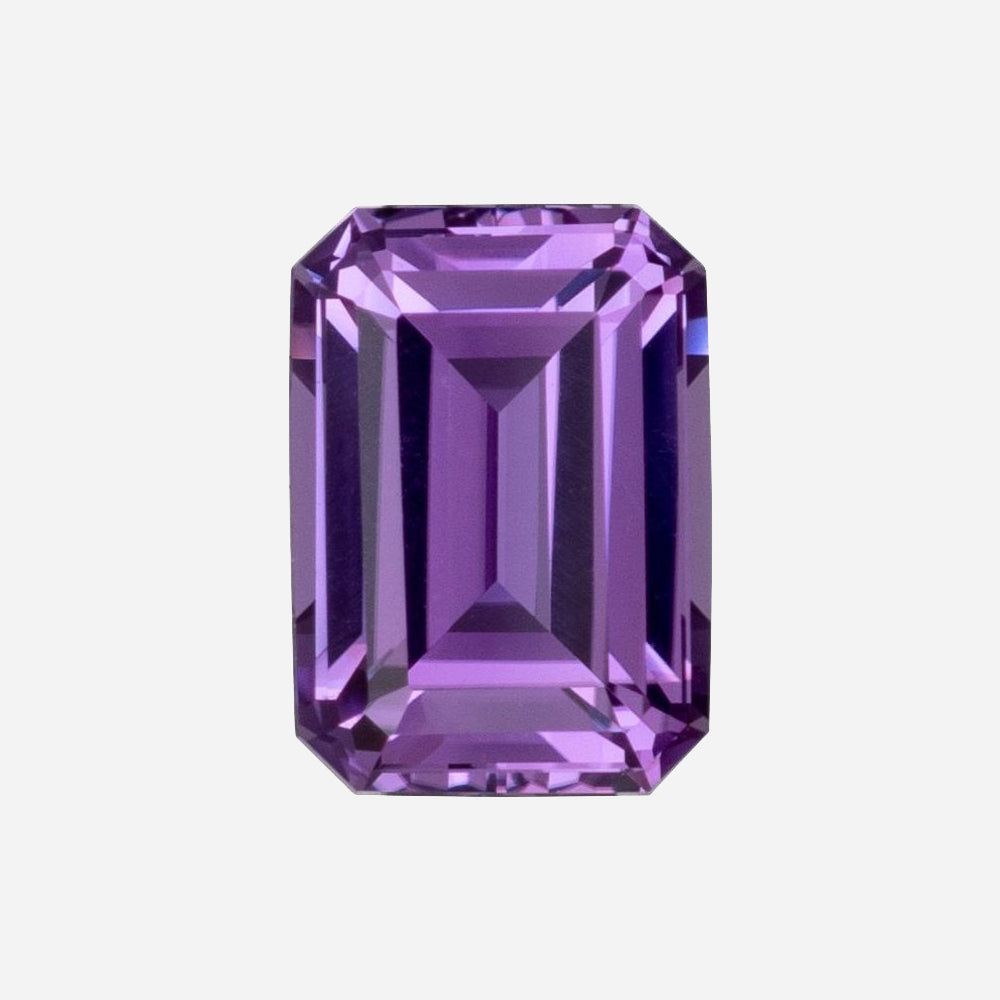 . Lab-grown Purple Sapphire