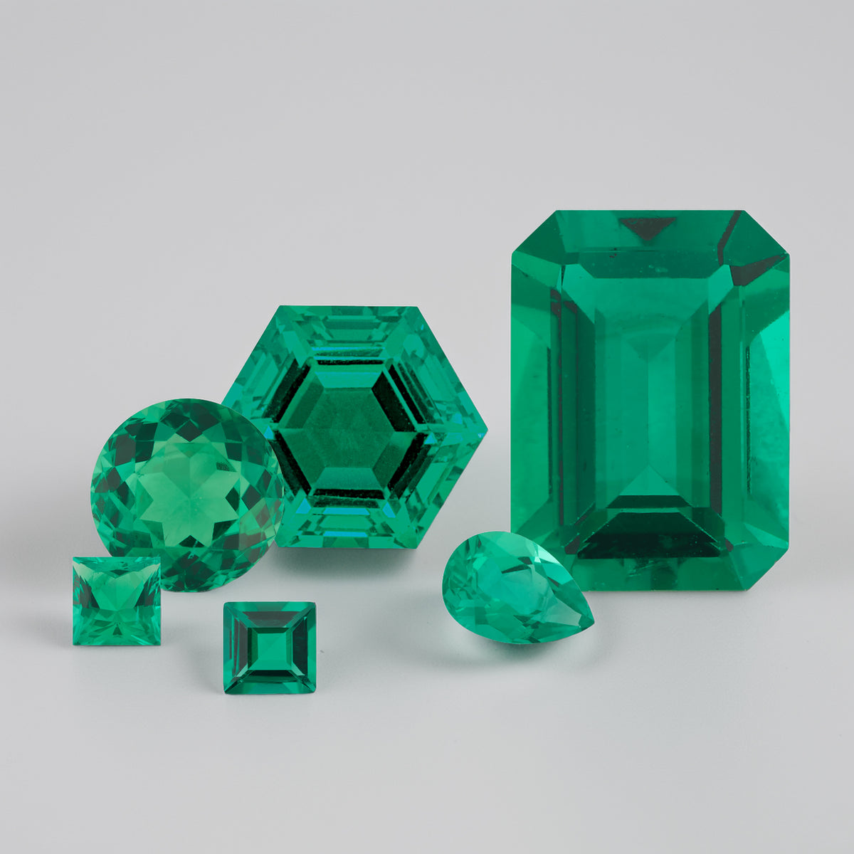 . Lab-grown Emerald