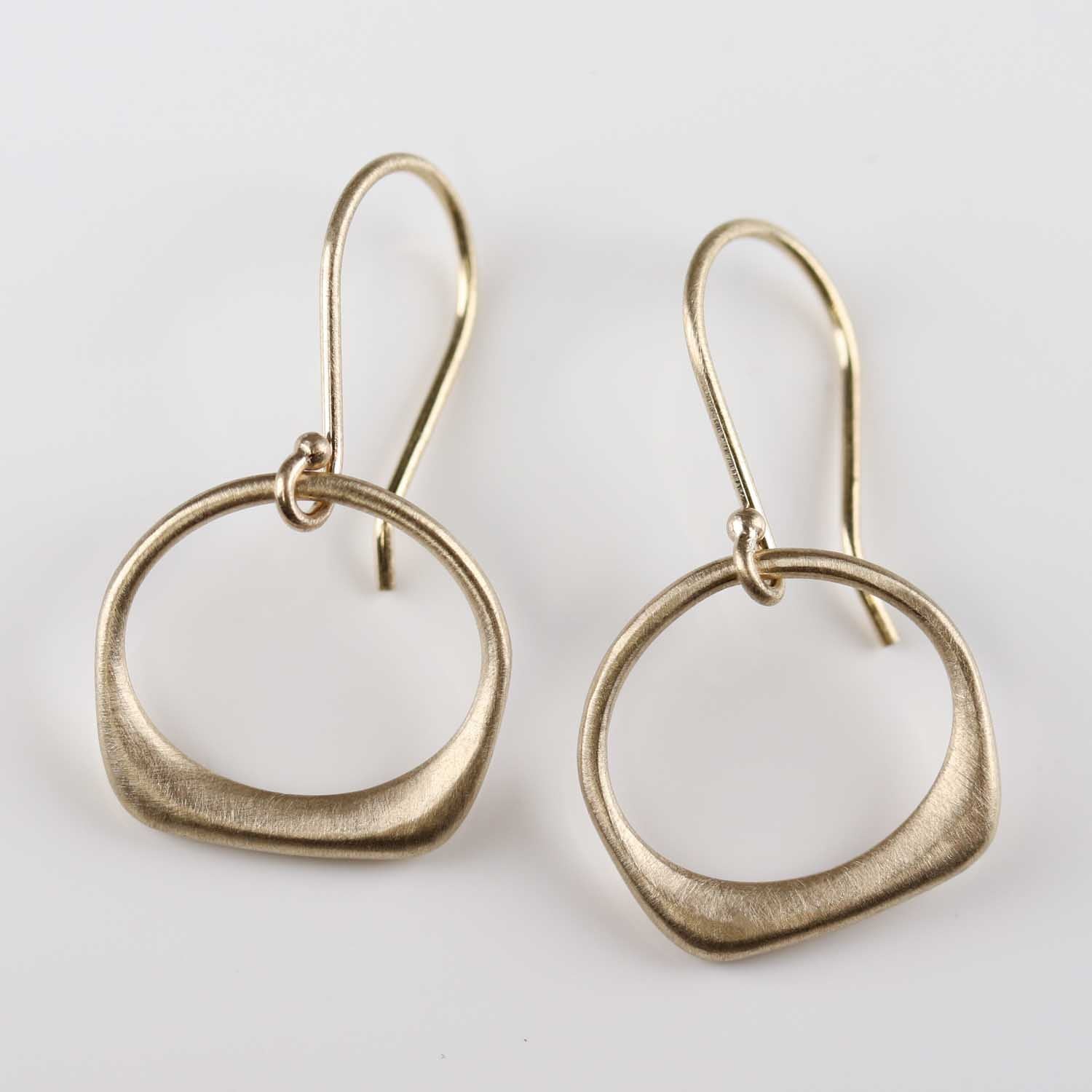 . Kiss Tab Dangle Earrings