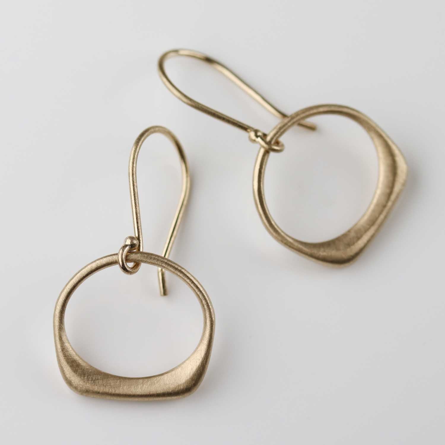 . Kiss Tab Dangle Earrings