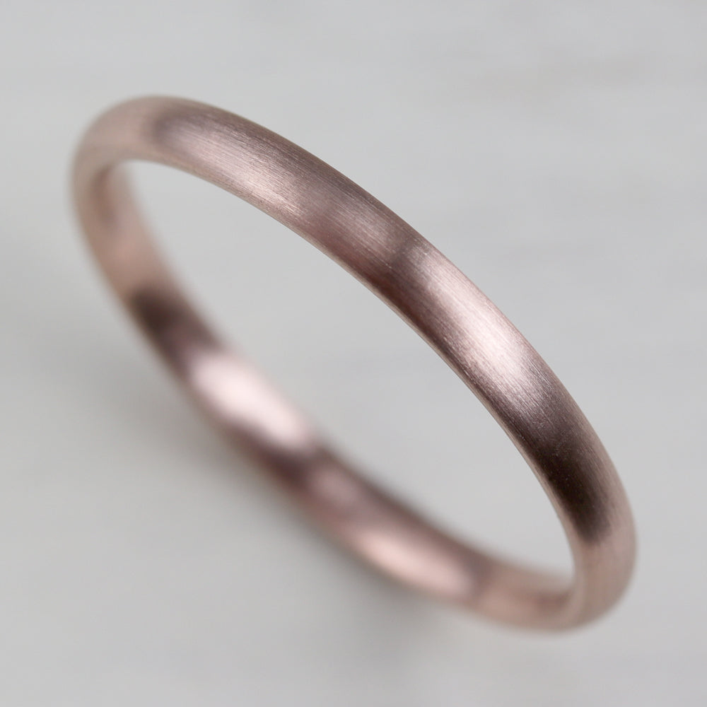Narrow & Comfort-fit Classic Band Ring