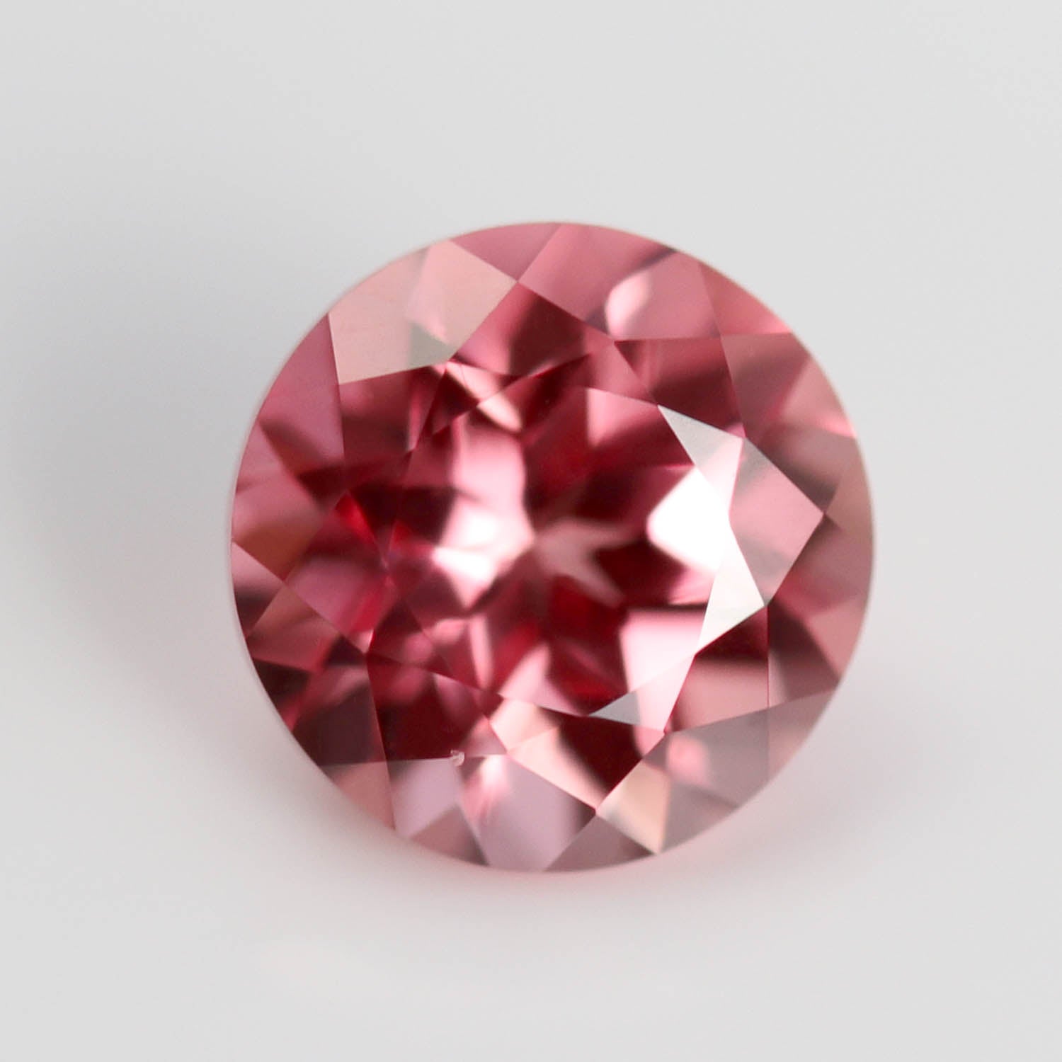 . Lab-grown Padparadscha Sapphire