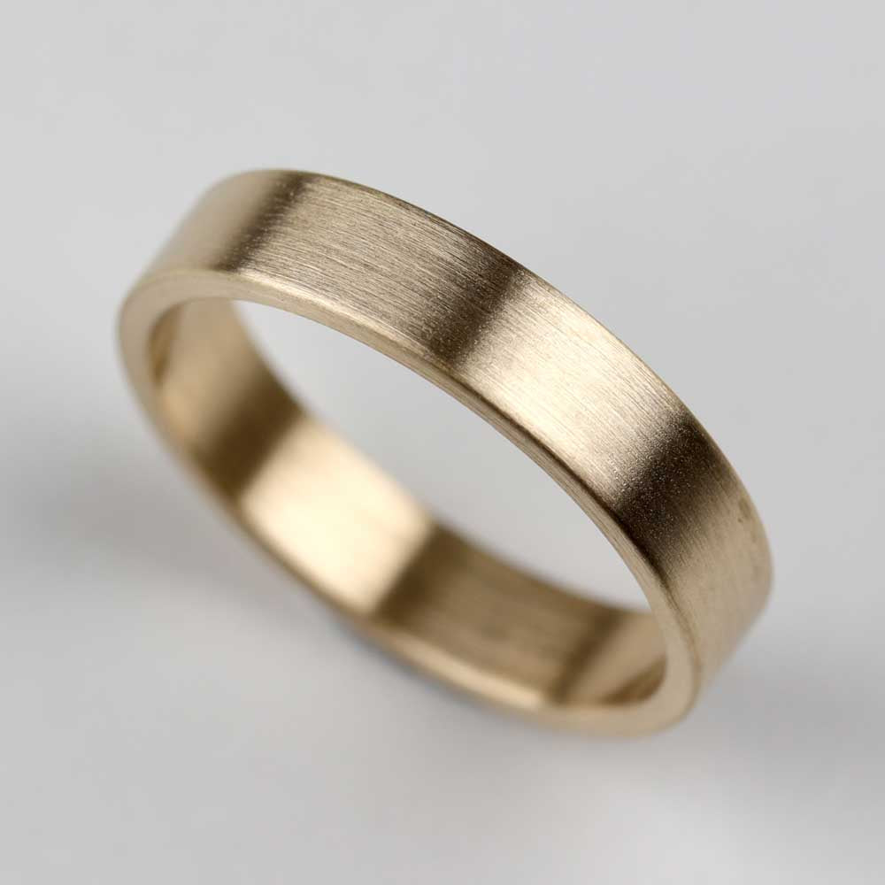Wide & Lightweight Flat Band Ring