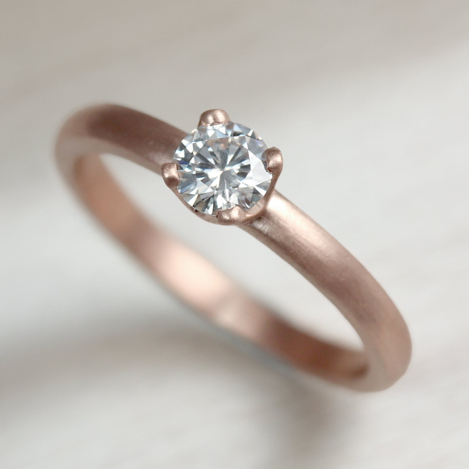 4mm Crown Solitaire