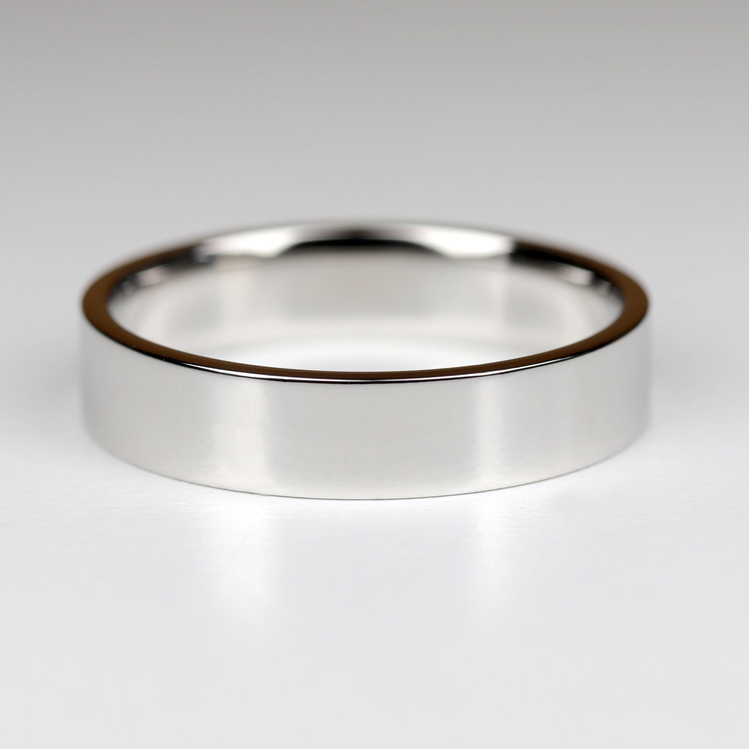 Wide & Comfort-fit Flat Band Ring