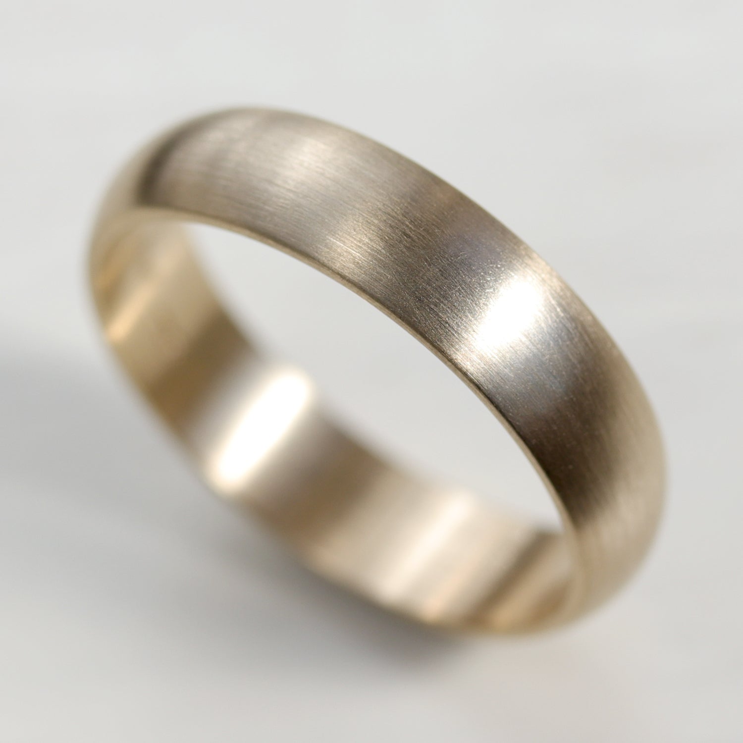 Wide Classic Band Ring