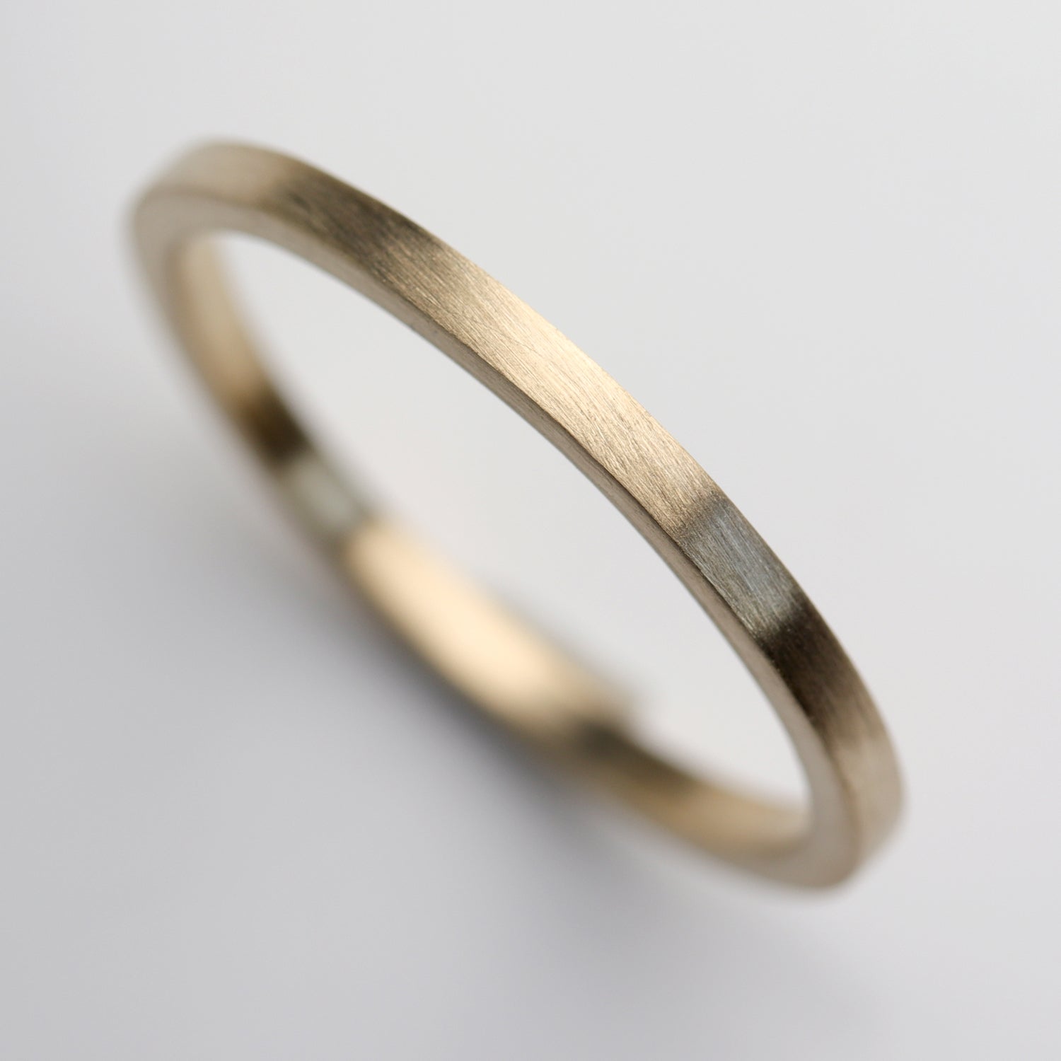 Smooth Square Band Ring
