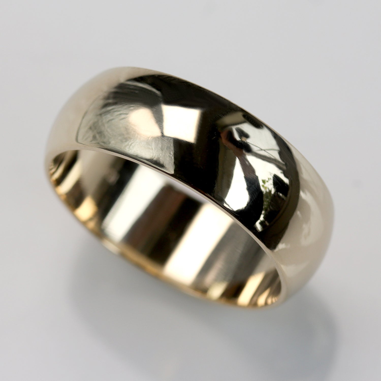 Wide Classic Band Ring