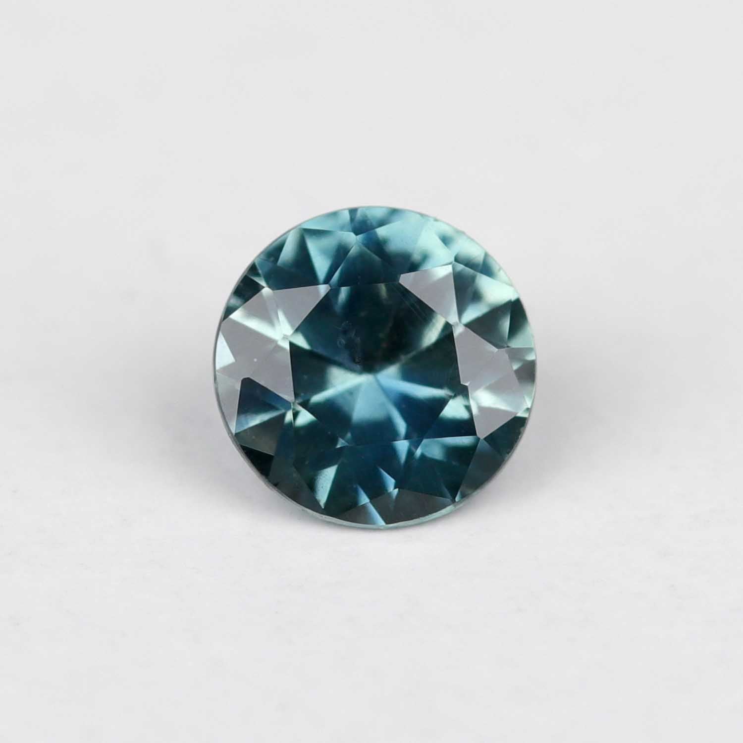 4mm Light Denim Round Montana Sapphire - 115240