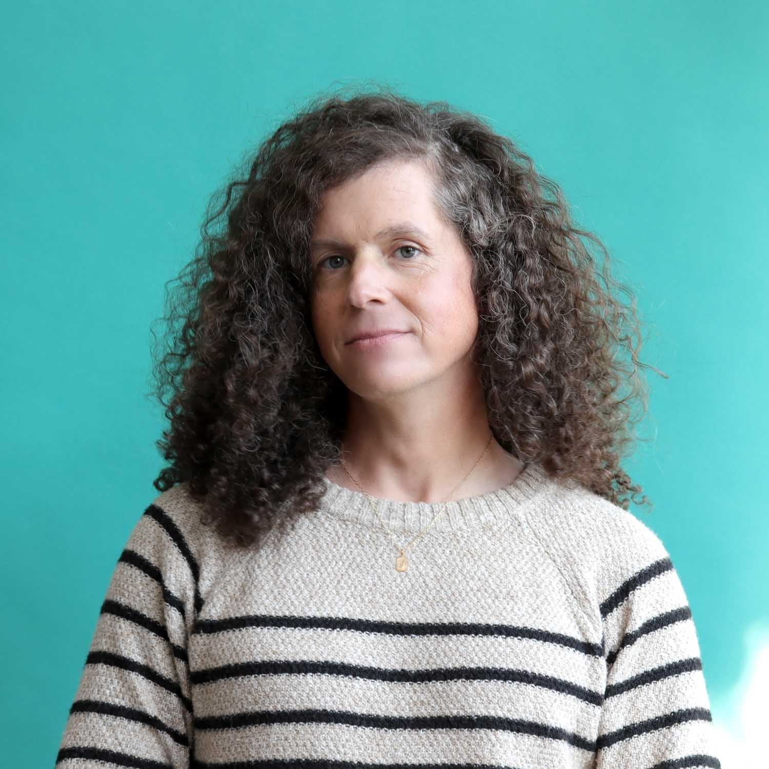 Rectangle Hand-engraved Monogram Pendant