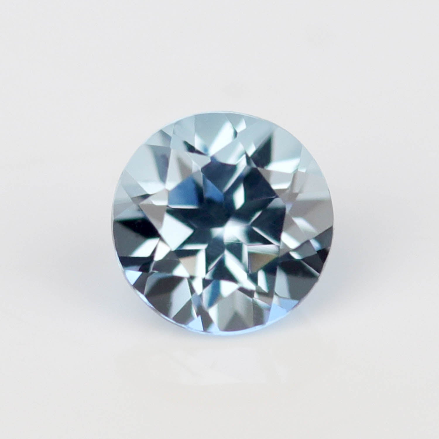 . Lab-grown Aqua Blue Spinel