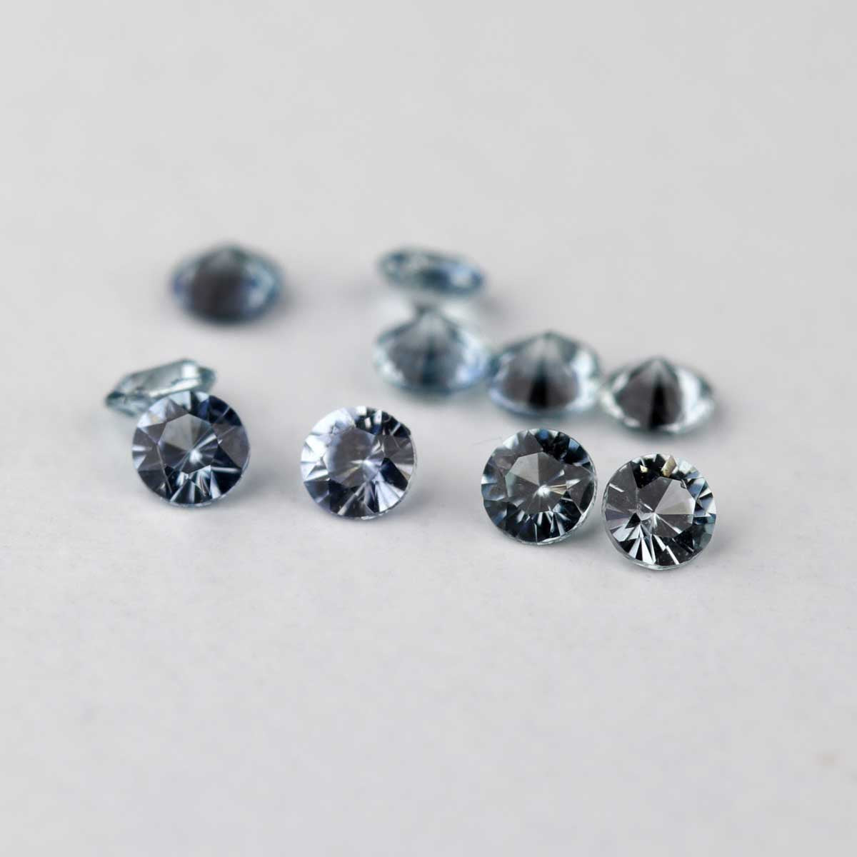 1.5mm Round Montana Sapphires - 115615