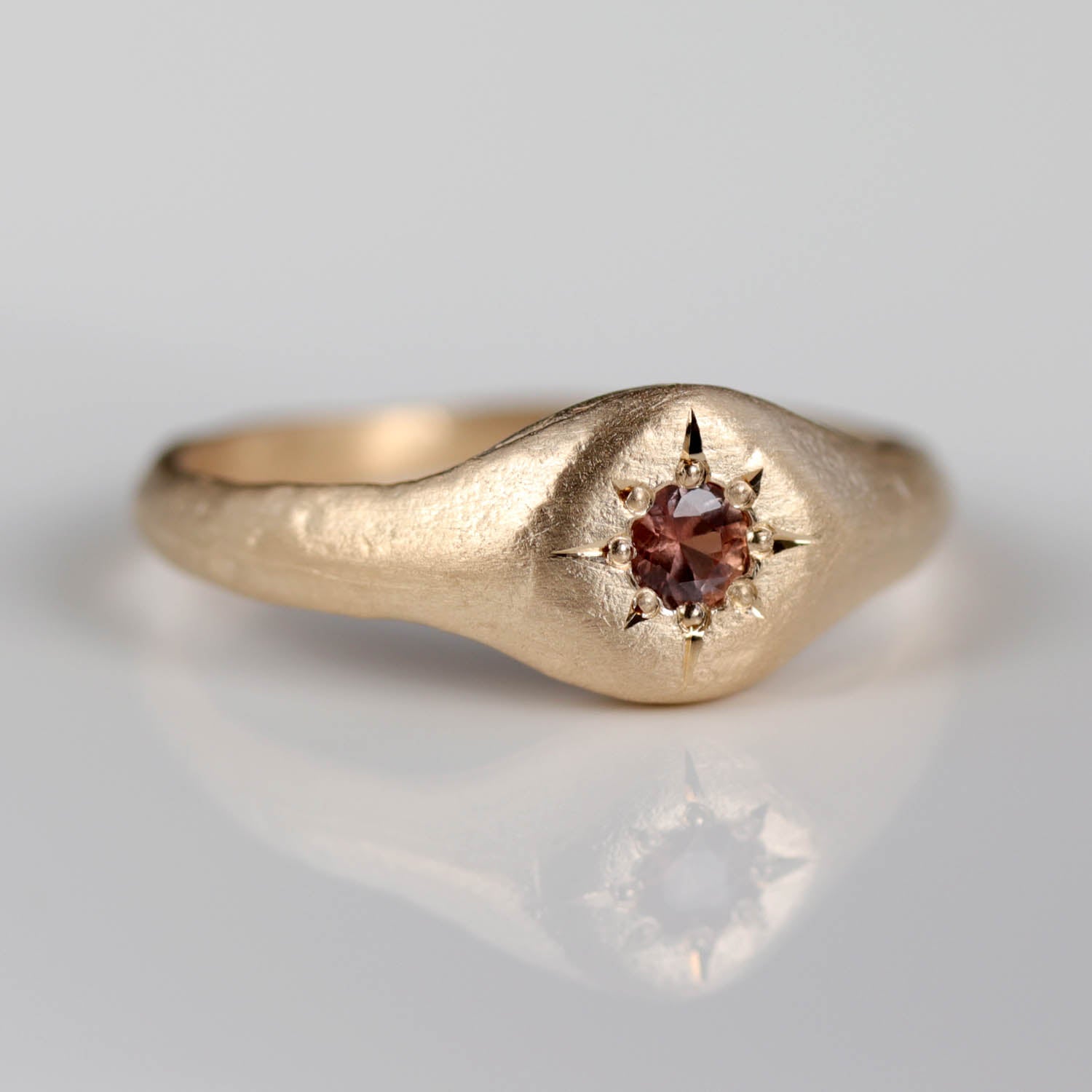 Sapphire Signet Ring