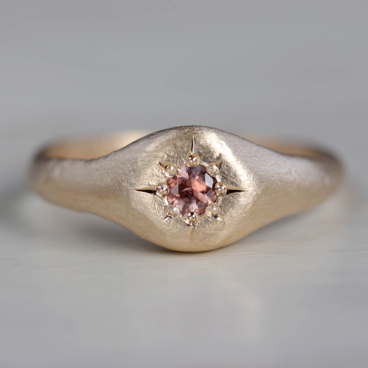 Sapphire Signet Ring