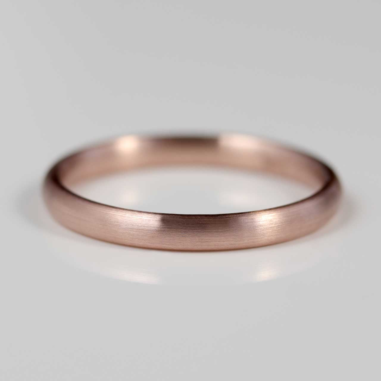 Narrow & Comfort-fit Classic Band Ring