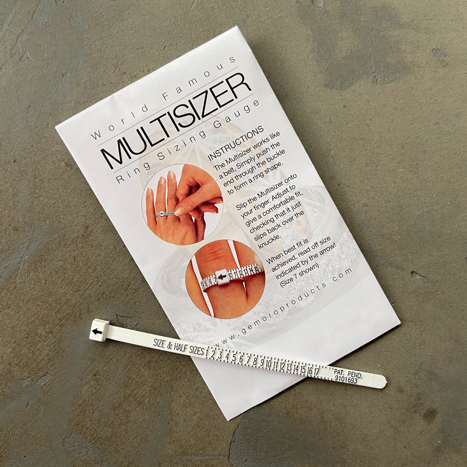 Multisizer Ring Sizing Gauge