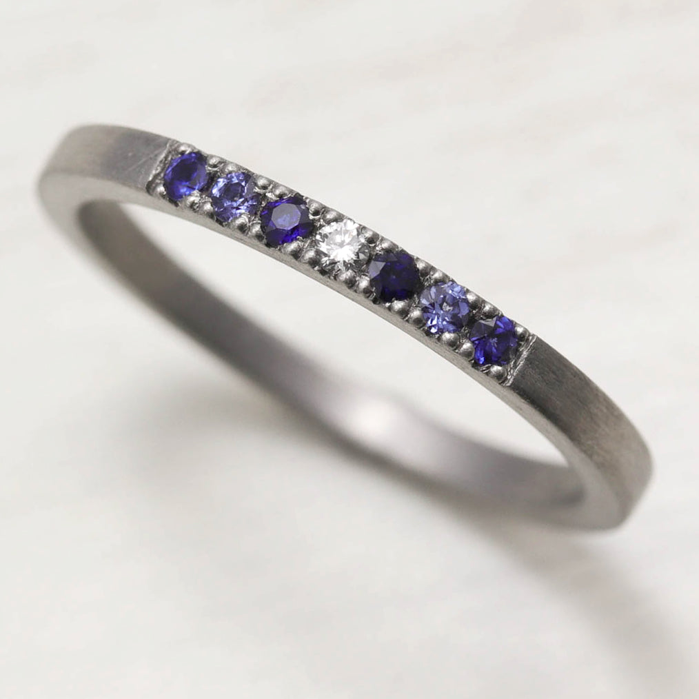 . Lab-grown Blue Sapphire