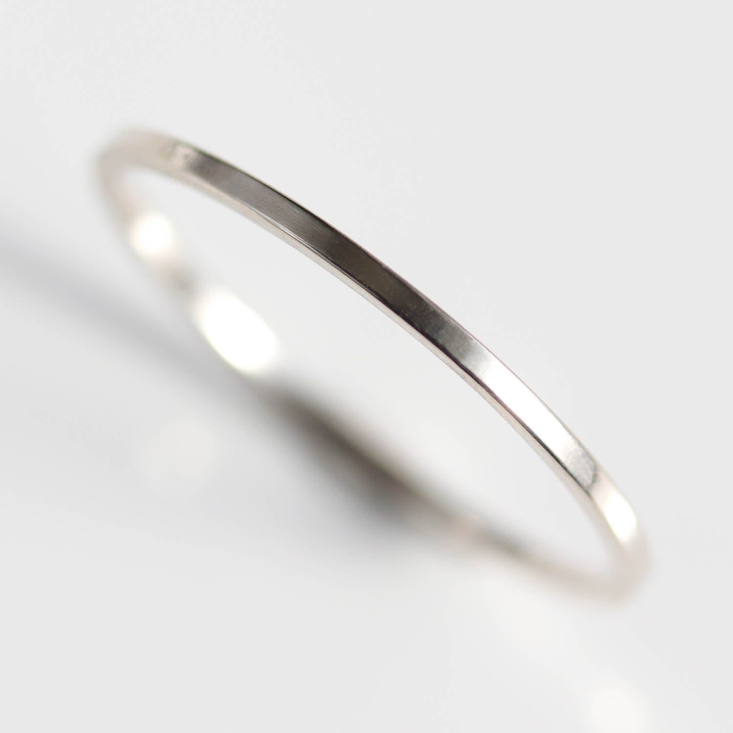 Smooth Square Band Ring