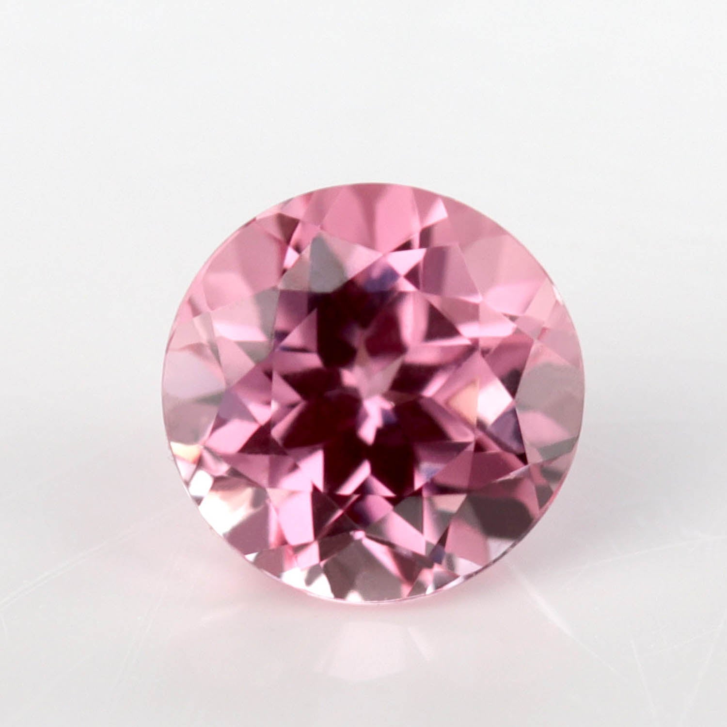 4mm Round Padparadscha Sapphire - 101740-B