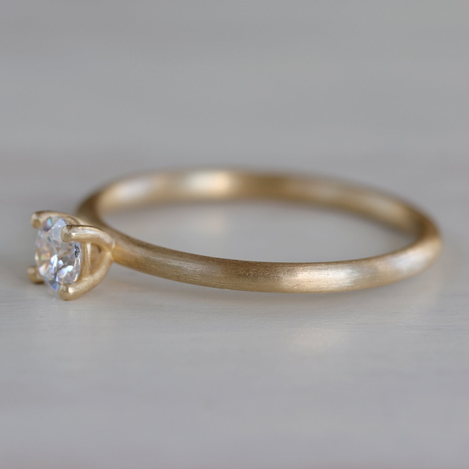 4mm Basket Solitaire