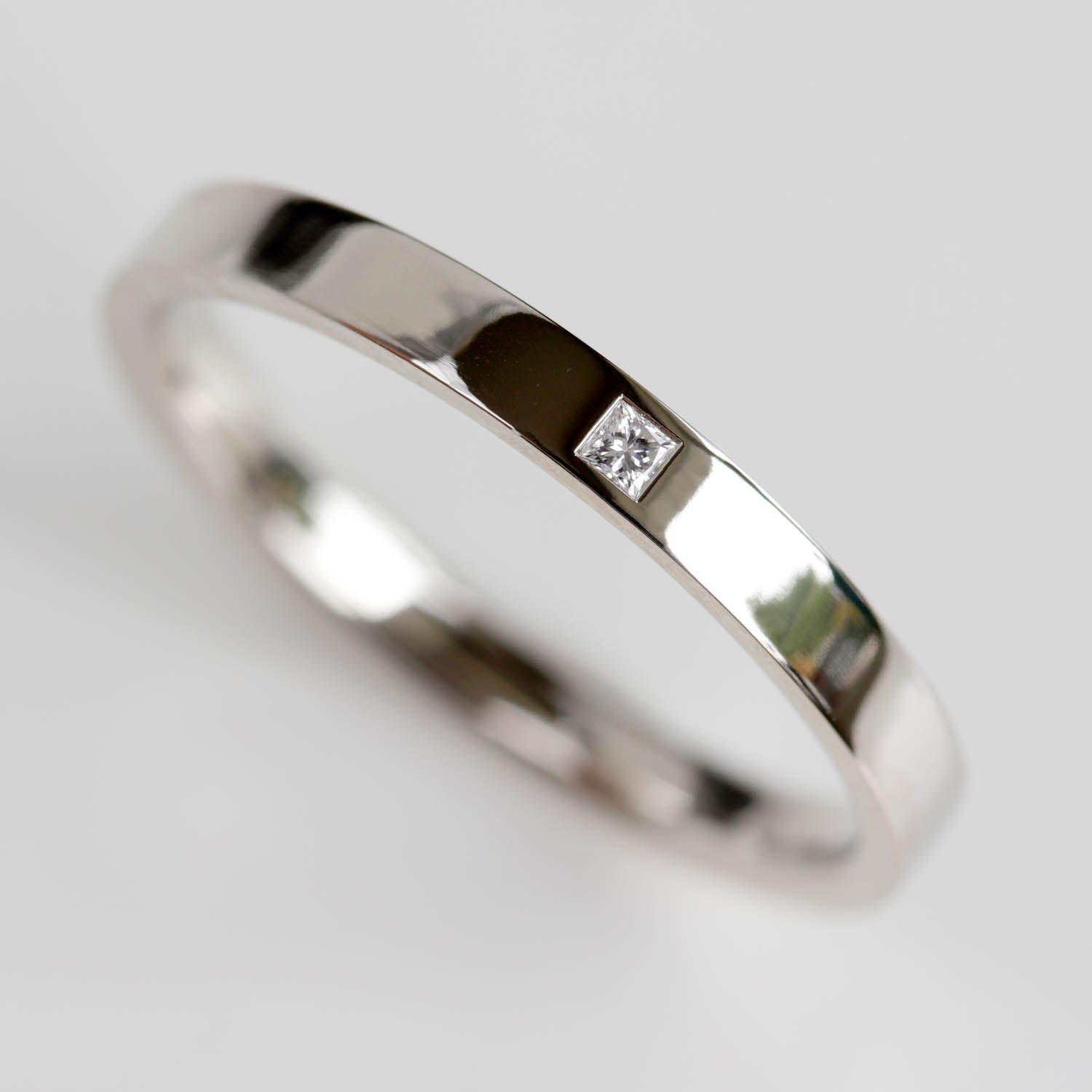 Add a Flush Set Square Diamond