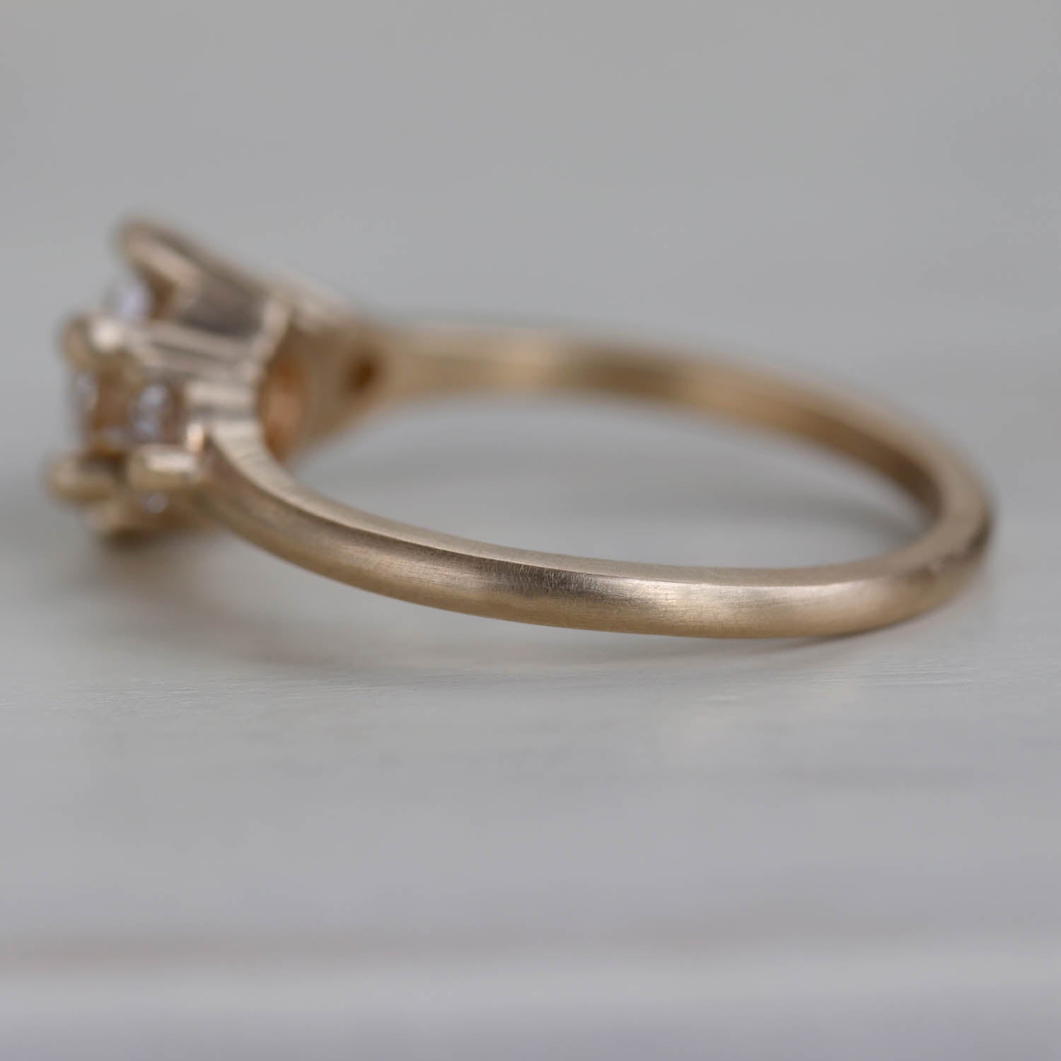6mm Prong-set Three Stone Ring