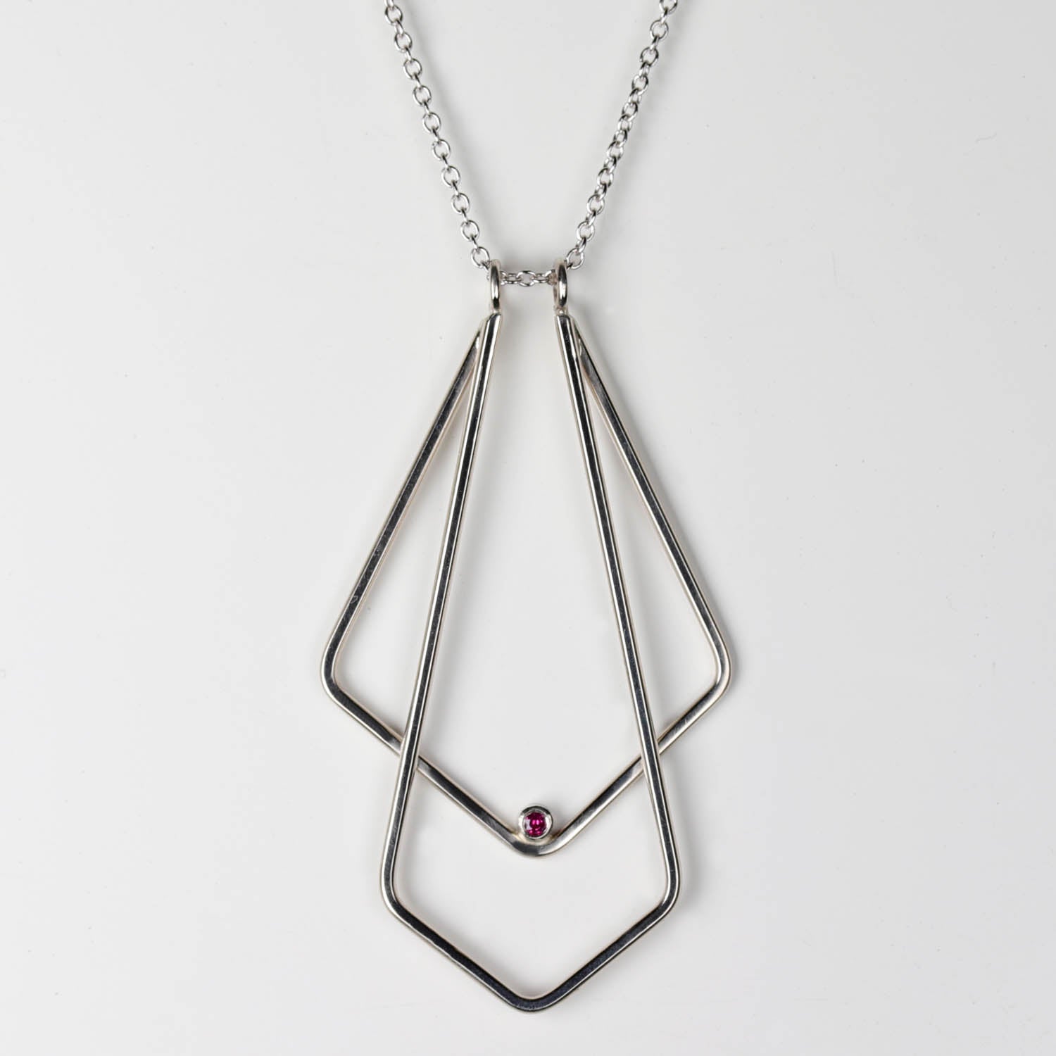 Diamond Double Deco Magic Ring Holder Necklace®