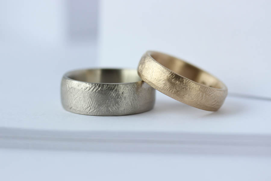 Woven Thick Band Ring – Grayling