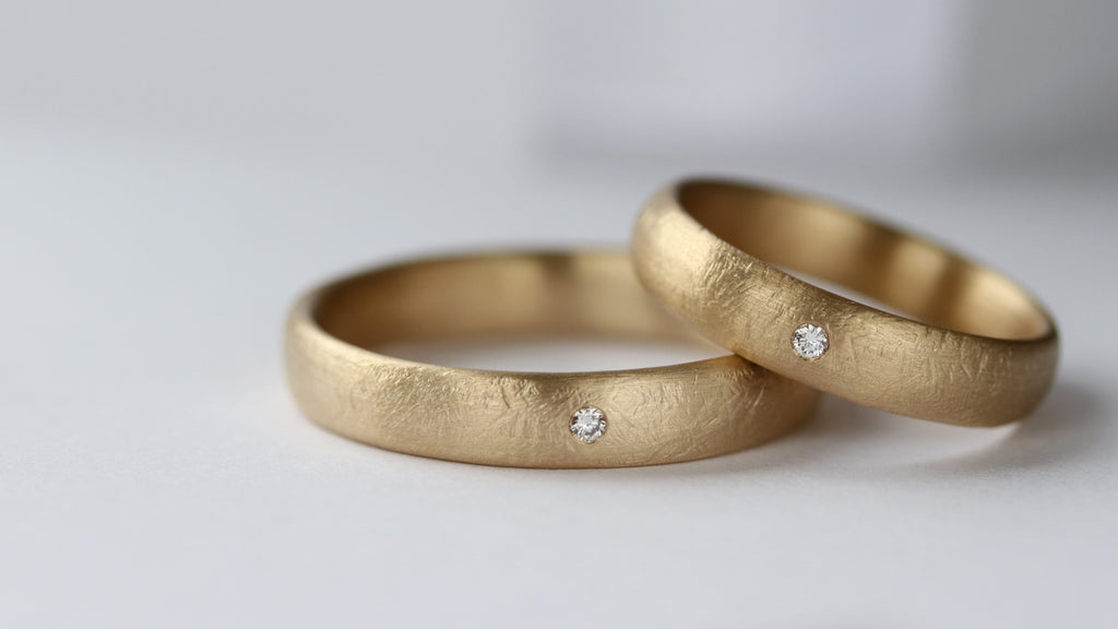 Wide Band Rings - Ethically Sourced, Eco-friendly Diamonds – Aide-mémoire