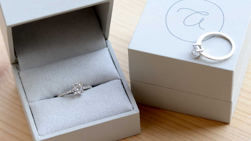 Stand-in Proposal Engagement Rings by Aide-mémoire