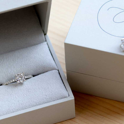 Stand-in Proposal Engagement Rings by Aide-mémoire