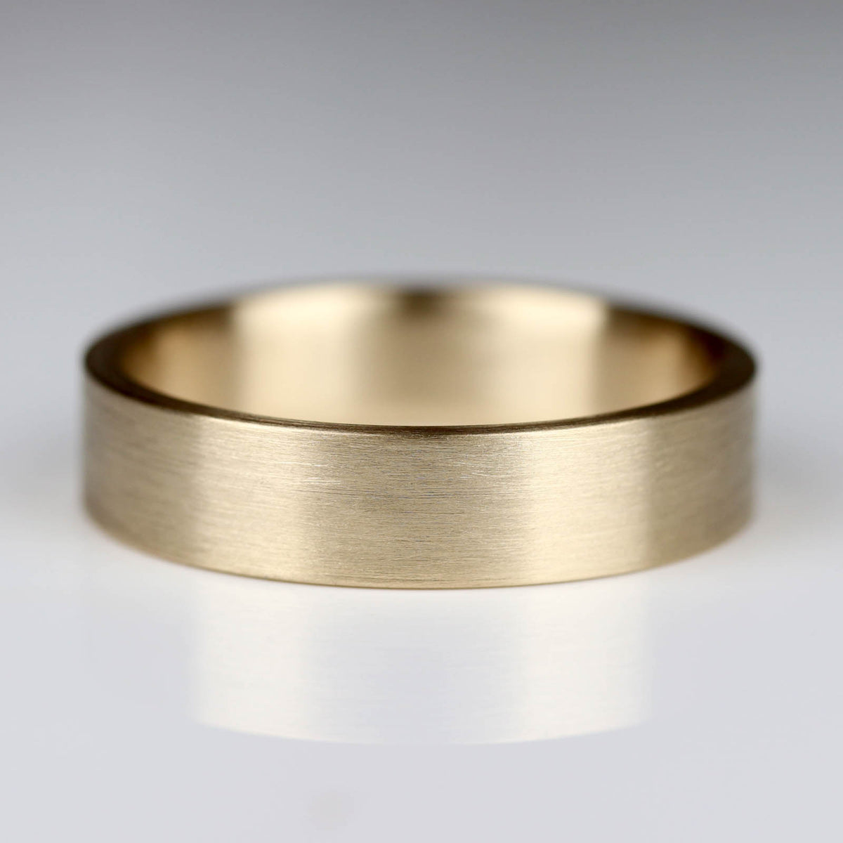 Wide & Comfort-fit Flat Band Ring