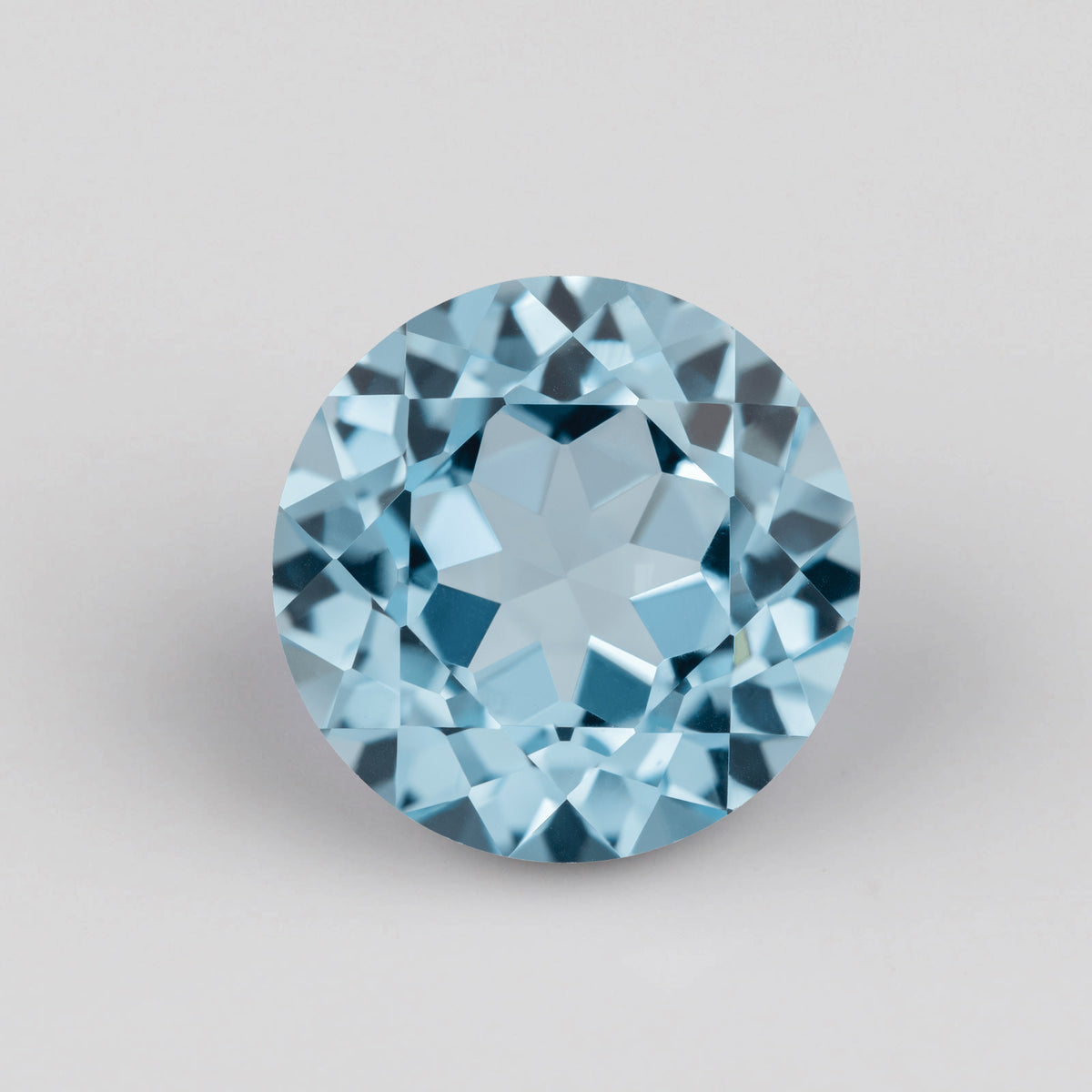 . Lab-grown Aqua Blue Color Sapphire