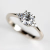 Seven Stone Basket Cluster Engagement Ring, 3C Designs, Cluster Ring - Aide-memoire Jewelry