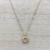 3mm Diamond Ancient Pendant, Necklace - Aide-mémoire Jewelry