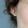 Tiny Pebble Stud Earrings, Earrings - Aide-mémoire Jewelry
