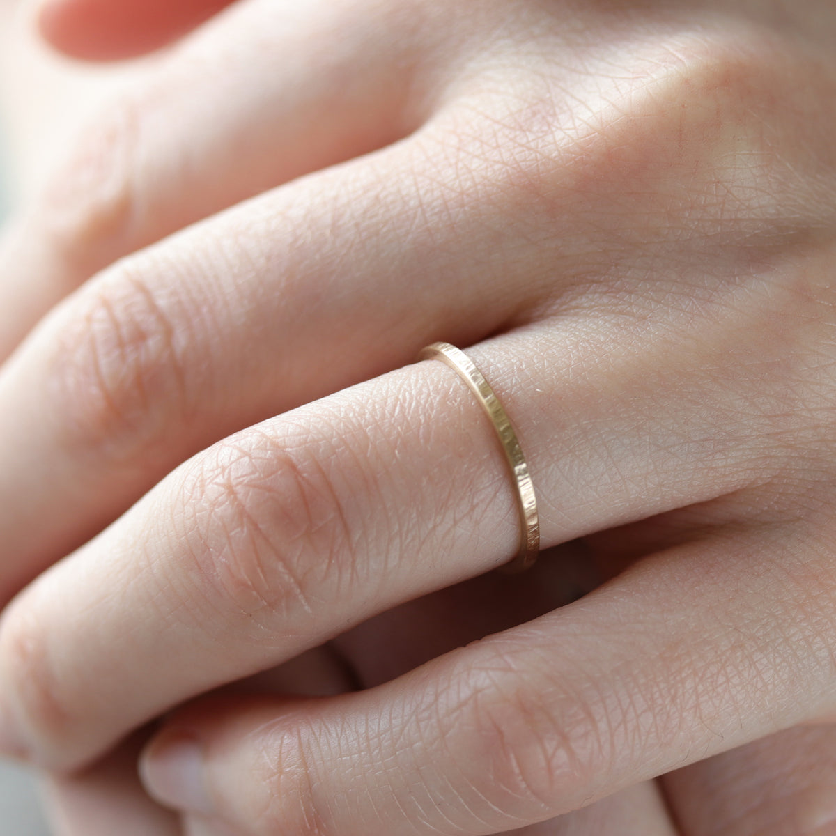 Wood Textured Square Band