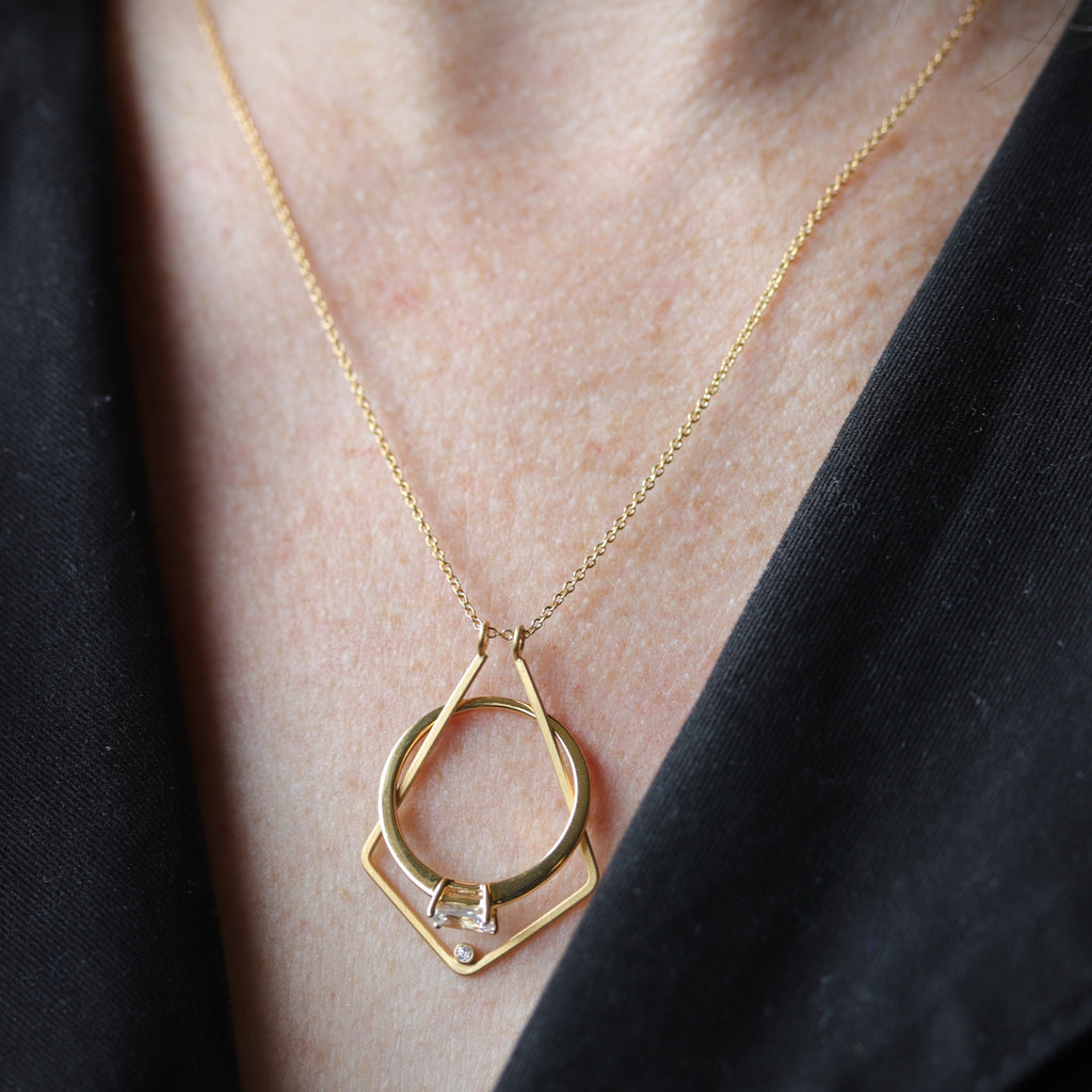 The Wishbone Ring Holder Necklace – Emily C Jewelry