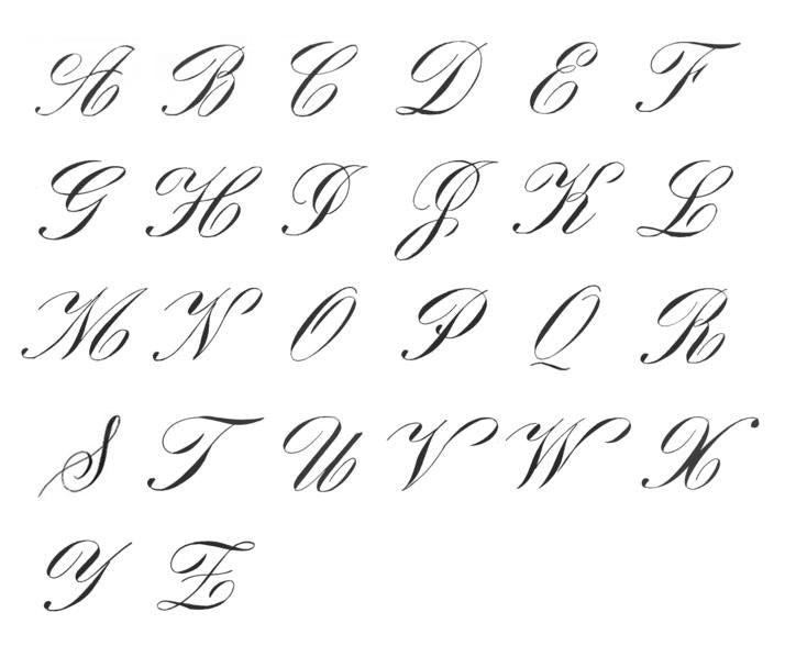 Rectangle Hand-engraved Monogram Pendant