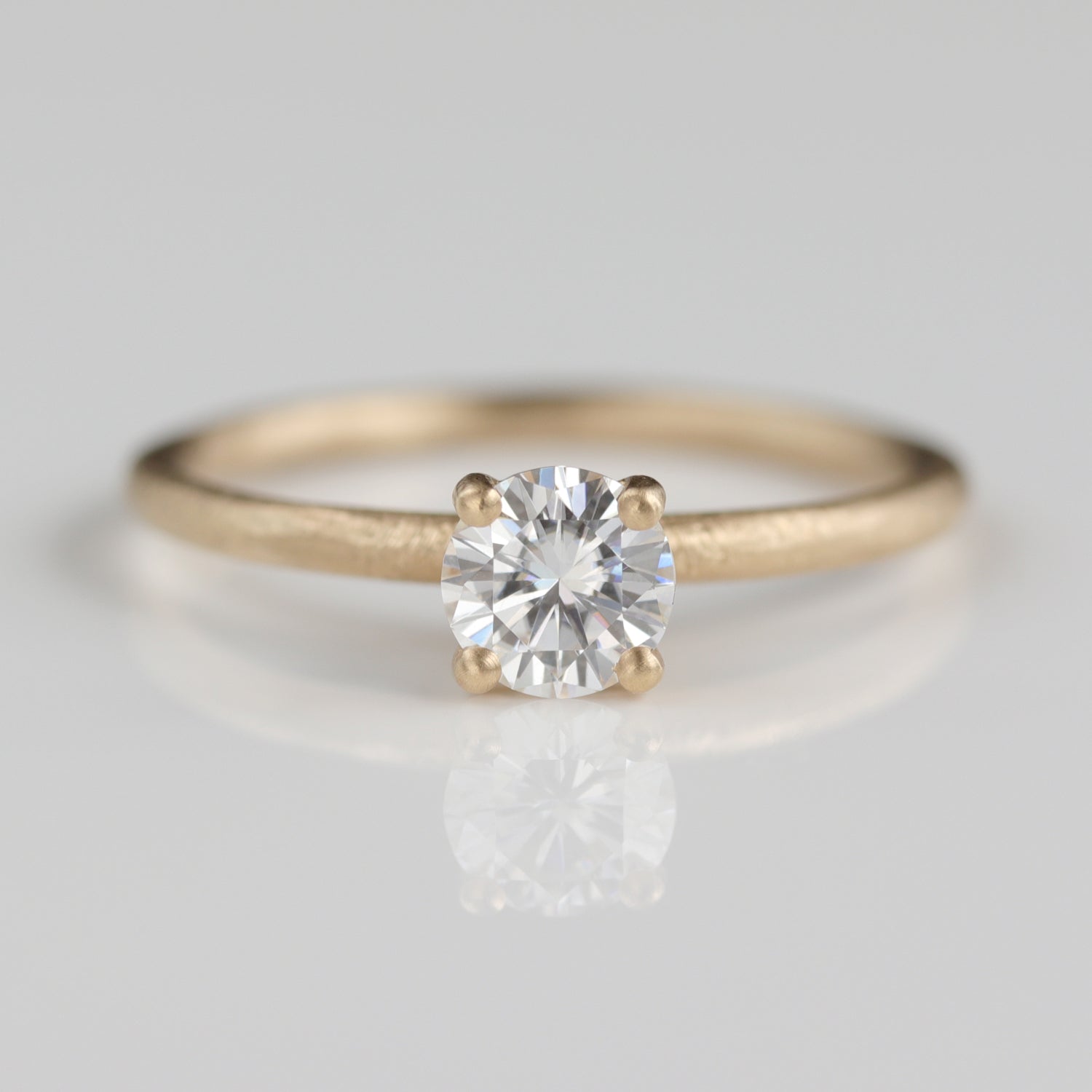 5mm Rustic Basket Solitaire